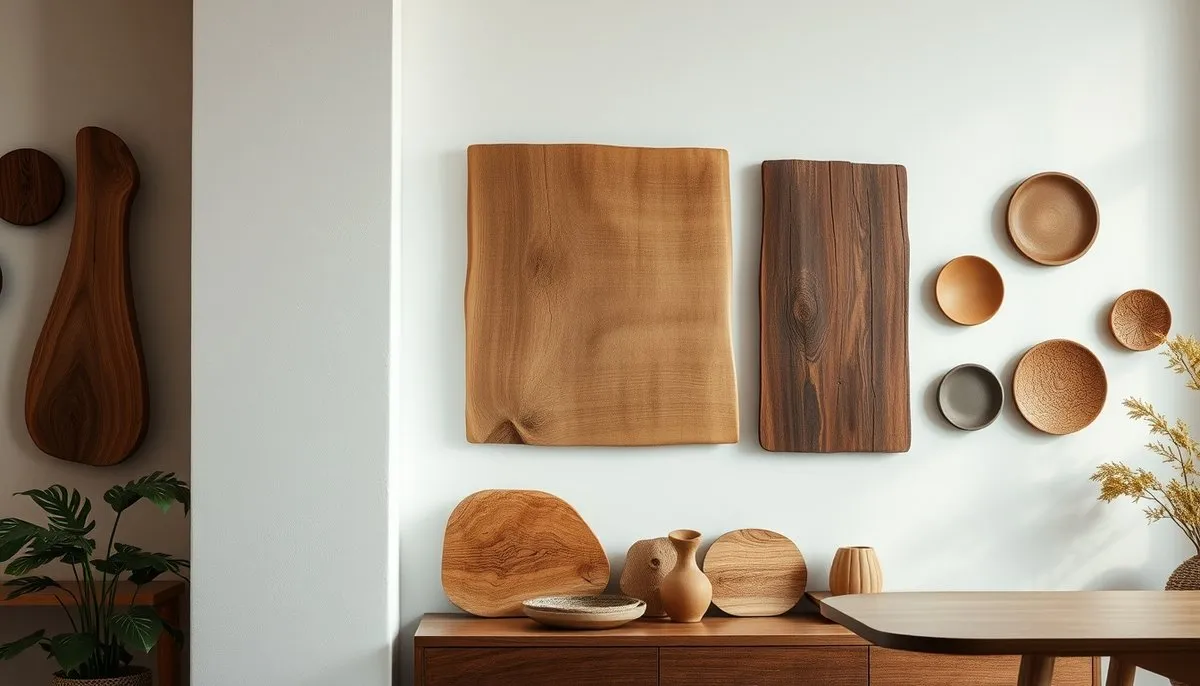 Interior español moderno con placas decorativas siguiendo tendencias actuales