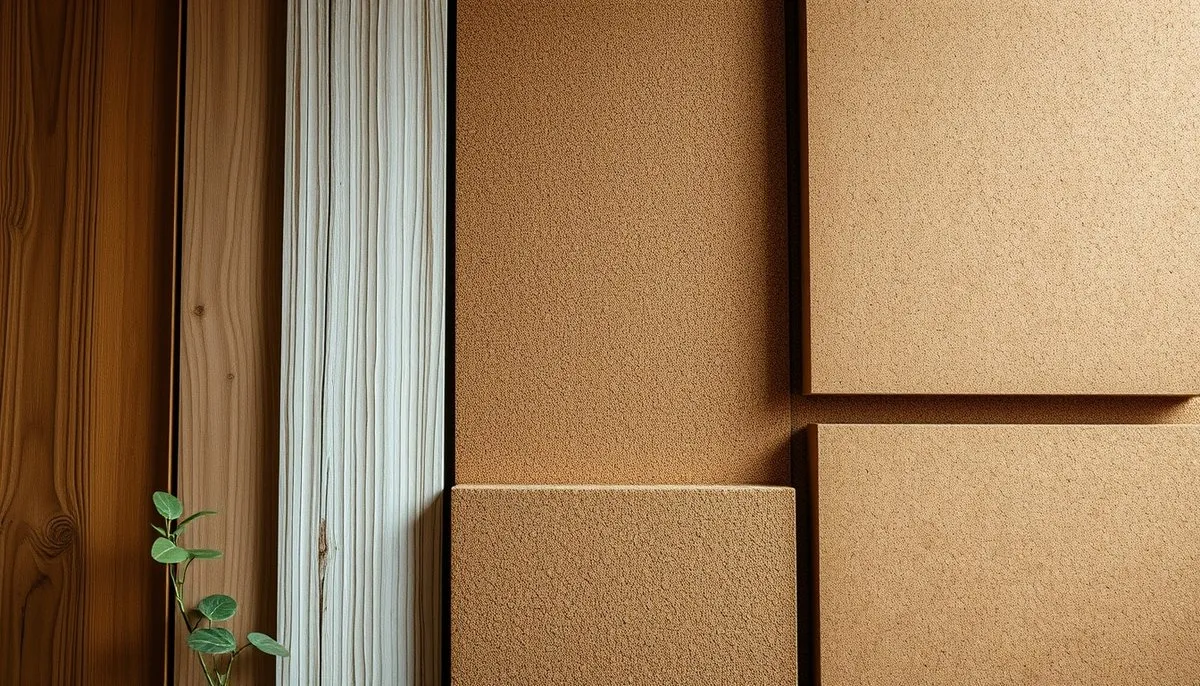 Paneles ecológicos certificados de materiales sostenibles